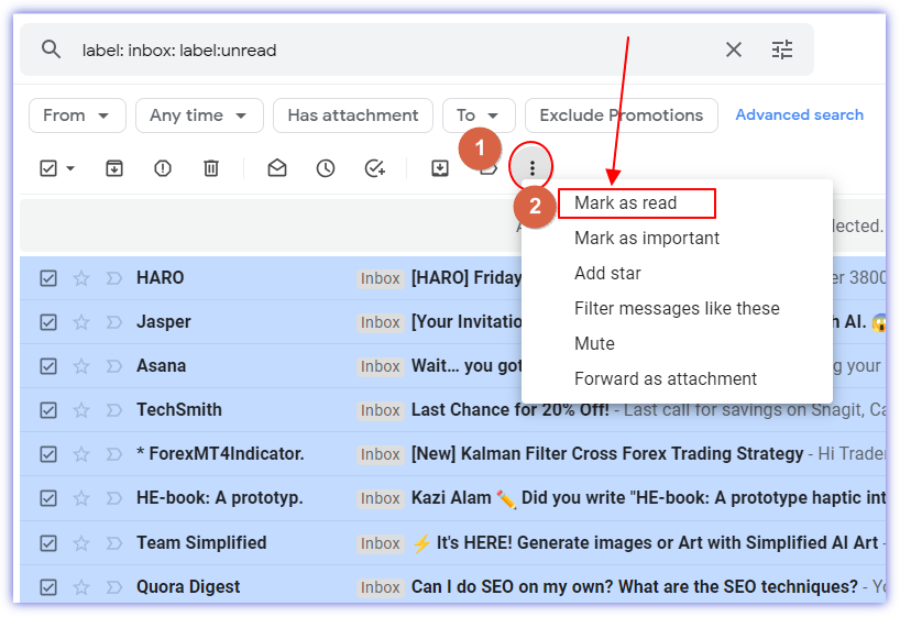 How to Read All Emails on Gmail 12
