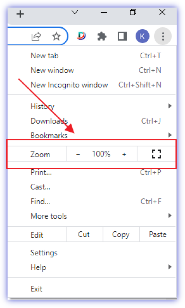 How to change font in Google Chrome for Current page 01