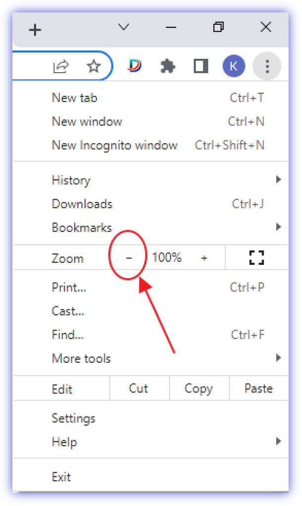 How to change font in Google Chrome for Current page 03