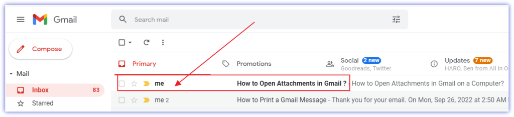 How to open Attachments in Gmail on computer 04