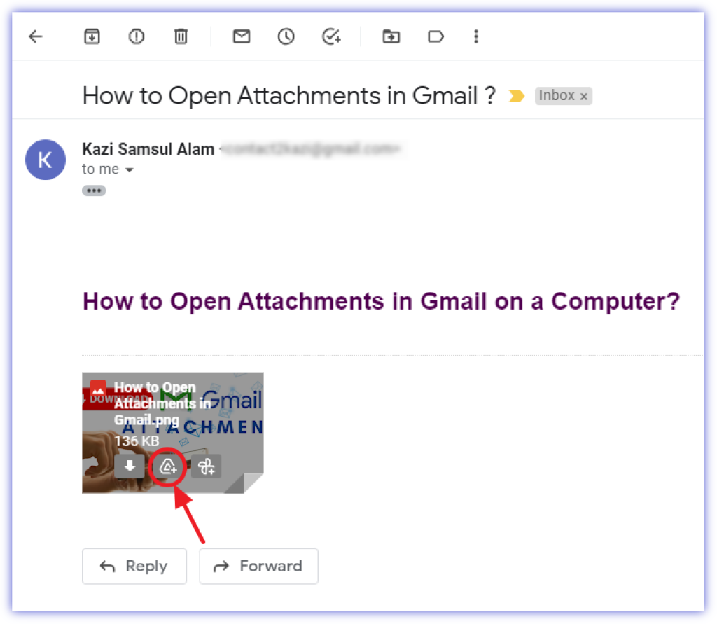 How to Download Attachments in Gmail to Google Drive 01