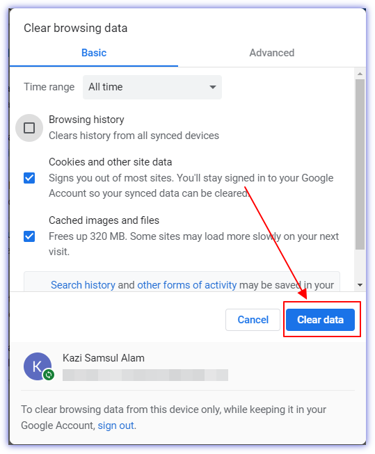 how to clear gmail cache 11